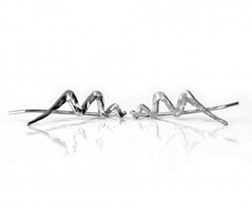 Sigalita Sterling Silver Hammered Ear Crawler