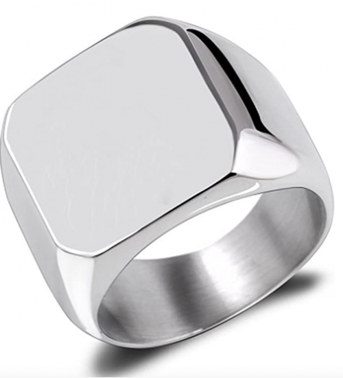 Van Unico Stainless Steel Ring