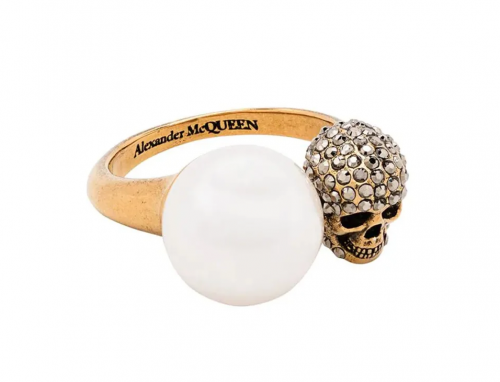 Alexander McQueen Pearl Ring