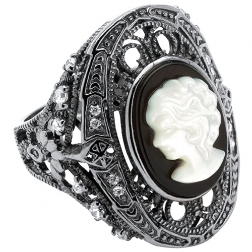 Palm Beach Jewelry Cameo Ring