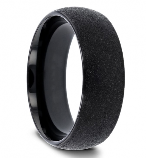 Larson Obsidian Domed Ring