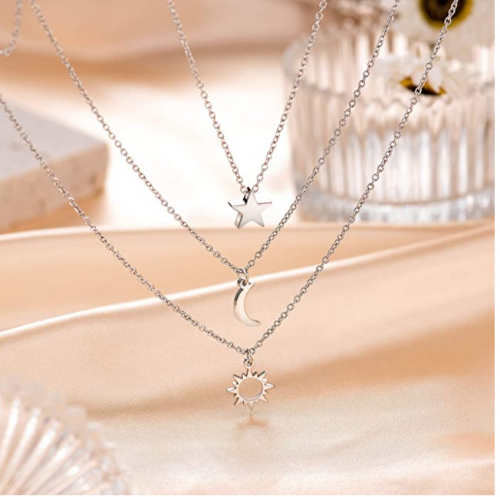 Shonyin Sun Moon Star Necklaces