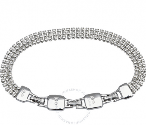 Jomashop Swarovski Rhodium Plated Bracelet