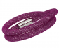 Swarovski Light Purple Crystals Double Bracelet