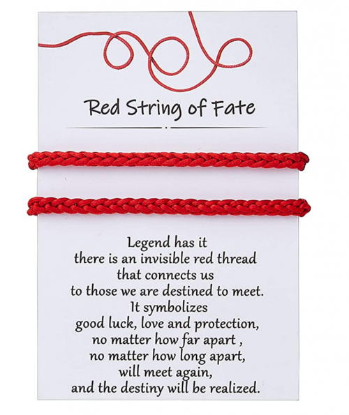 DESIMTION Red String of Fate Couples Bracelets