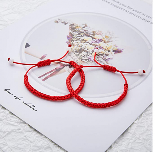 DESIMTION Red String of Fate Couples Bracelets