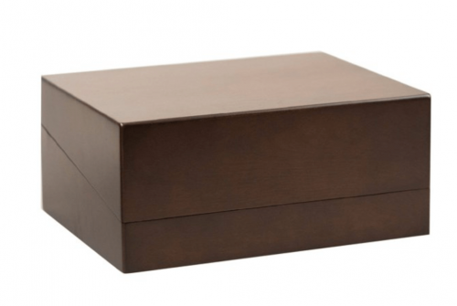 Hives and Honey Trenton Brown Wood Valet Box for Male