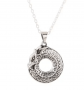 Shivani Choudhary Circular Dragon Necklace