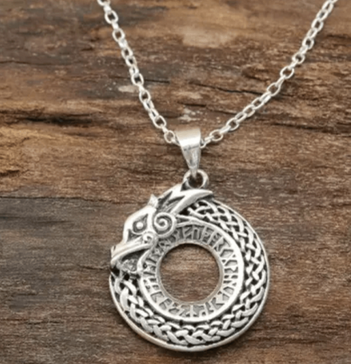 Shivani Choudhary Circular Dragon Necklace