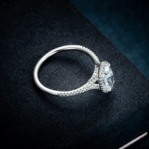Hafeez Center 1 Carat Marquise Cut Engagement Ring