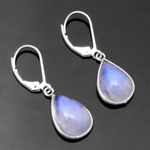 Silver Palace Sterling Silver Natural Gemstone Earrings Collection