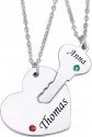  Valyria Stainless Steel Personalized Key Necklace