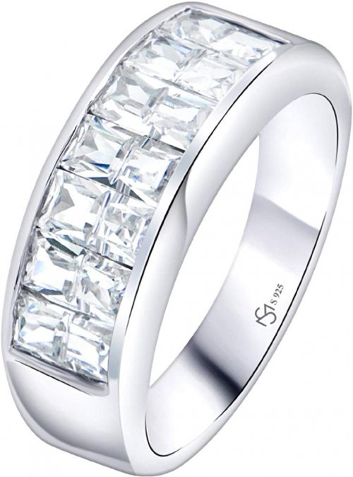 Sterling Manufacturers Cubic Zirconia Stones Ring