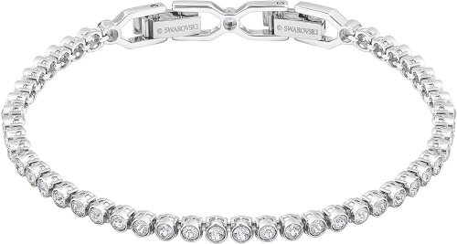 Dee-Vine Designs • Swarovski Crystal Bracelet With Silver Beads