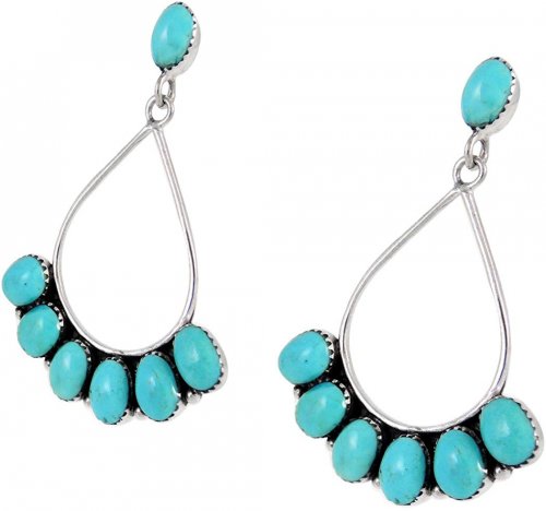 Turquoise dangle earrings