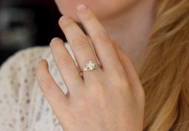 Three Stone Engagement Rings for Girls Who Like Serious Bling!