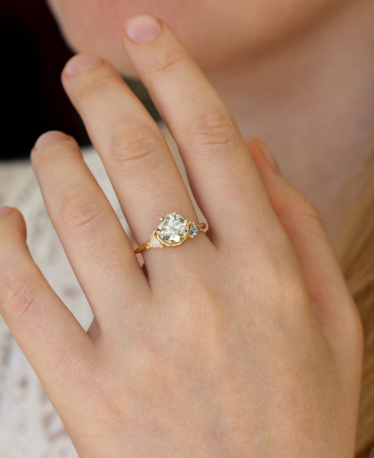 3 Stones Engagement Rings for Girls Who Like Serious Bling!