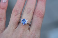 Stunning Blue Engagement Rings - In All Price Ranges!