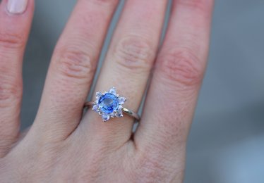 Stunning Blue Engagement Rings - In All Price Ranges!