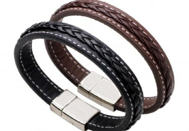 Cool Leather Bracelets for Women and Men