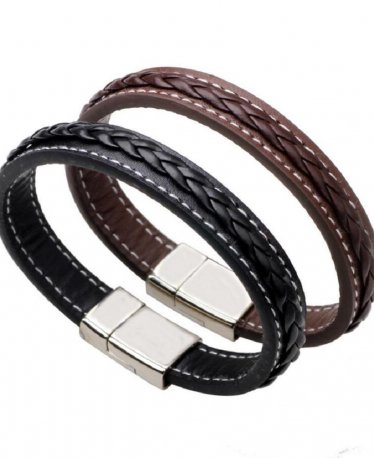 Cool Leather Bracelets for Women and Men