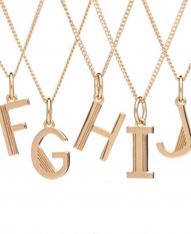 Our Favorite Letter Necklaces We Will Be Spending Our Money On