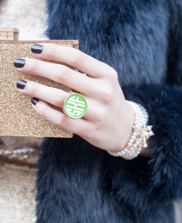 Let's Get Personal When Gifting: 10 Very Cool Monogram Rings!