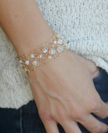 Moonstone Bracelets Are The Only Accessory You'll Need This Spring