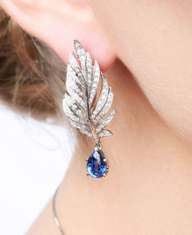 Check Out These Sapphire Earrings, They Seriously Rock!