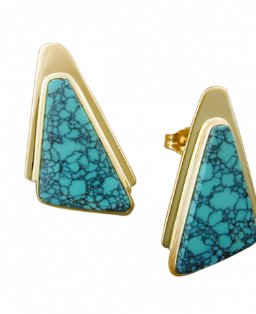 A Selection of Turquoise Earrings For a Pop of Color!