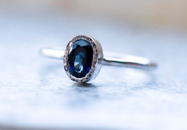 These 10 Blue Sapphire Engagement Rings Will Warm Your Heart!