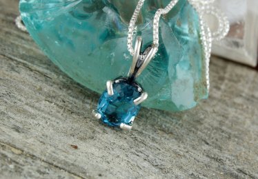 A Blue Topaz Necklace? Yes Please!