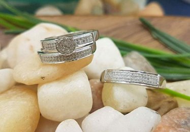 Make Your Wedding Plan One Step Simpler - Pick Your Rings from Our Top Wedding Trio Finds!