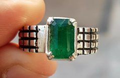 A Guy Deserves an Emerald too - Browse Our Selection of Men's Emerald Rings!