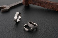 A Fantastic Selection of Men's Titanium Wedding Bands!