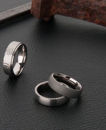 A Fantastic Selection of Men's Titanium Wedding Bands!