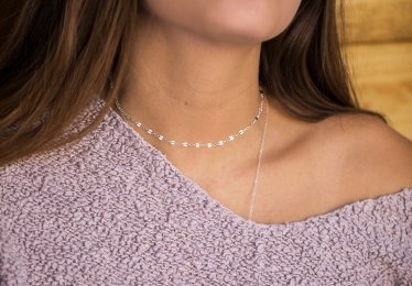 Silver Choker Necklaces You Can Mix & Match!