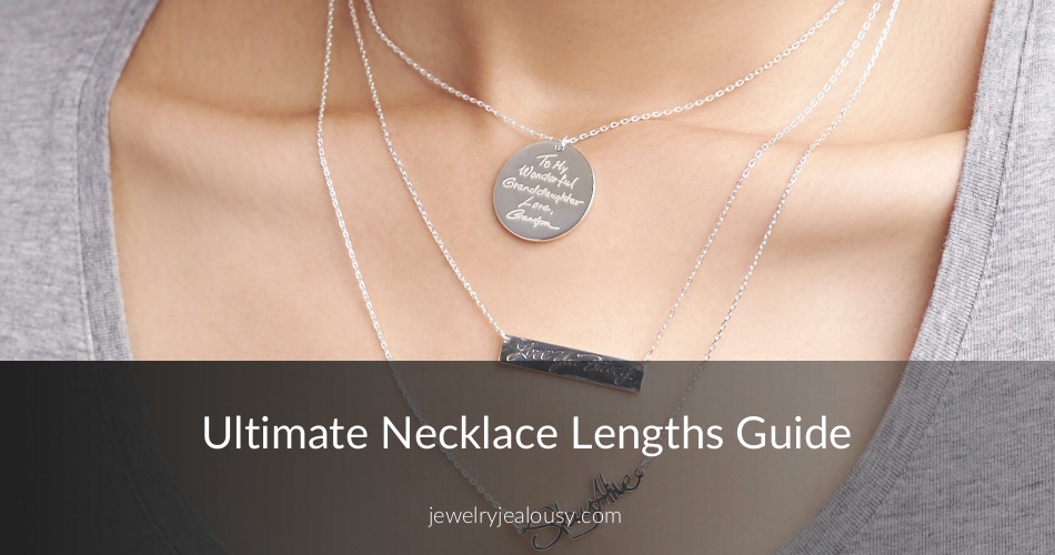 Necklace Size Chart Choosing the Right Necklace Lengths JJ